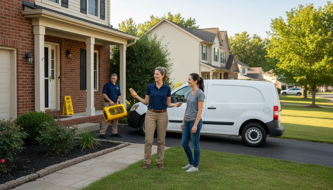 Residential water damage restoration in Lewistown, MT